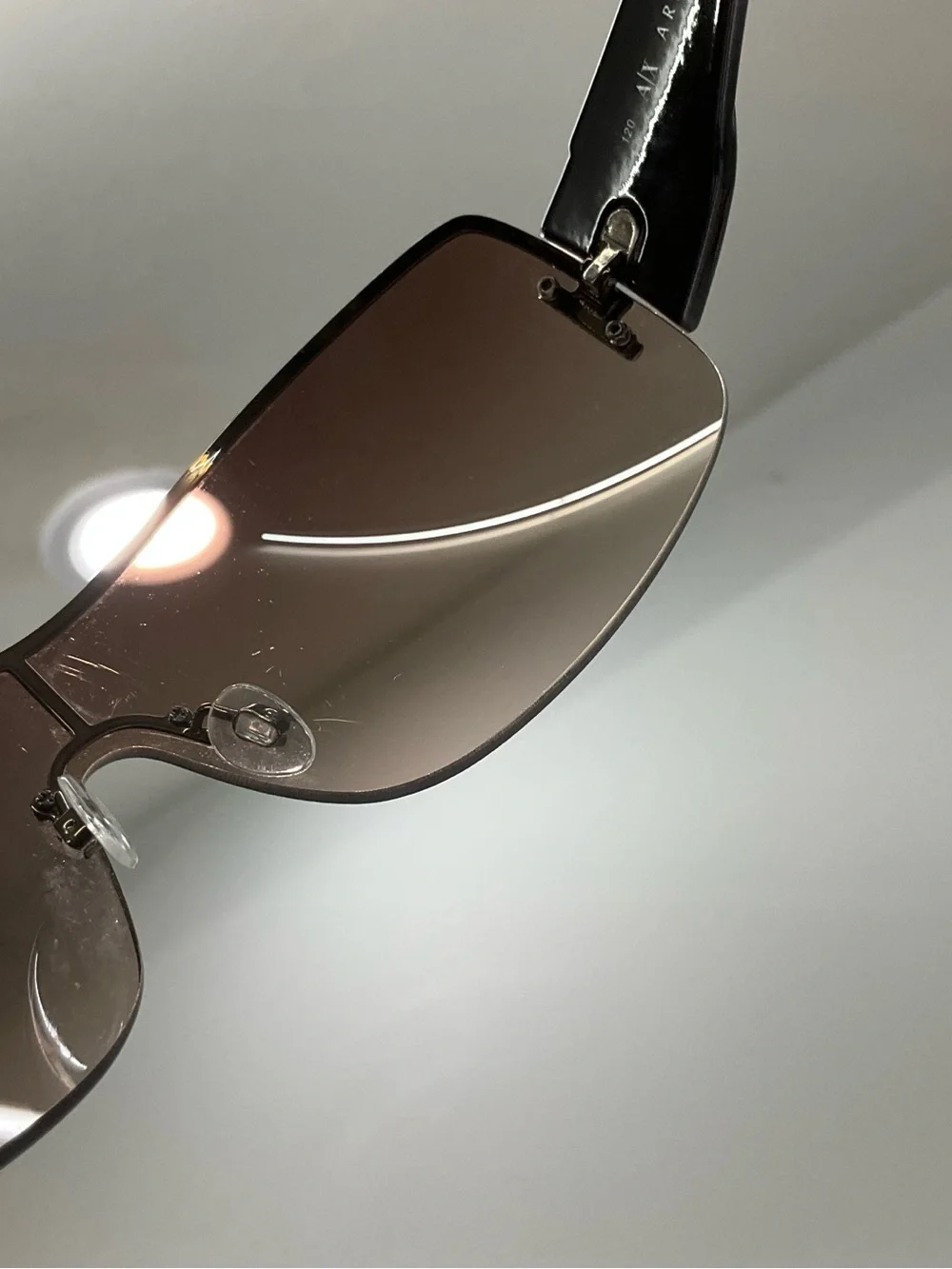 Armani Exchange AX189 /S shield wrap around sunglasses